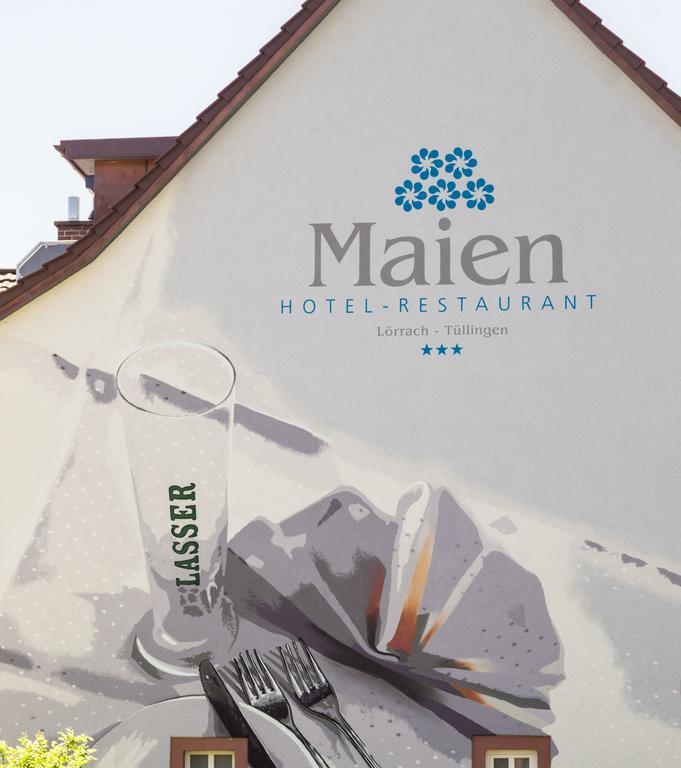 Restaurant-Hotel Maien Lörrach Exteriör bild